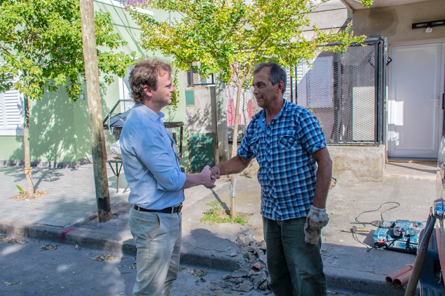 Recorrieron el barrio la