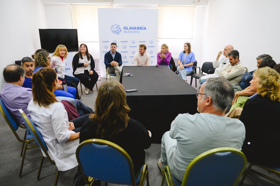 Wesner recibió a médicos