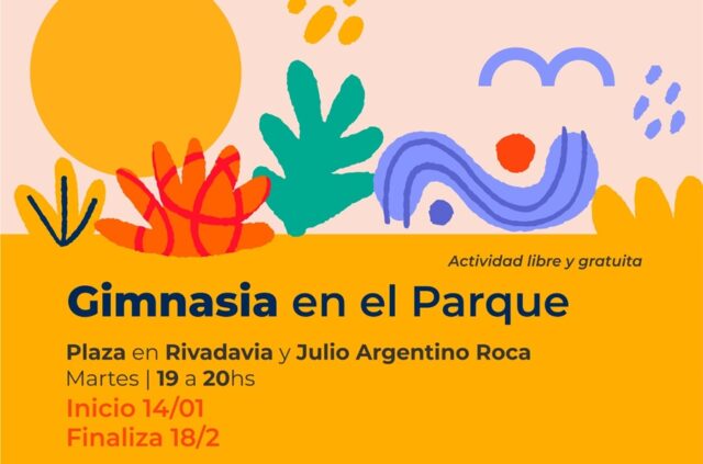 Gimnasia en los Parques