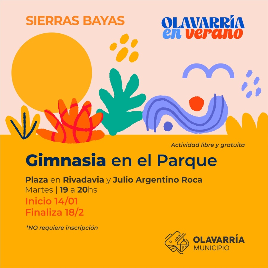 Gimnasia en los Parques