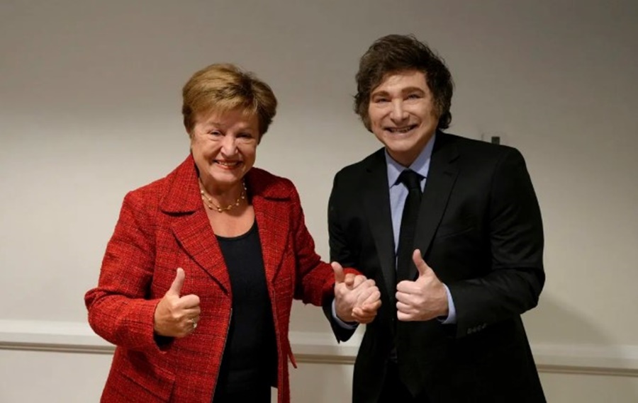 Milei Y Kristalina Georgieva