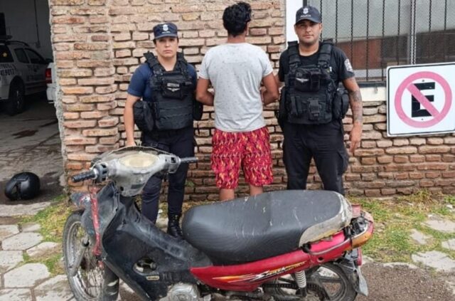 Aprehendido por circular en