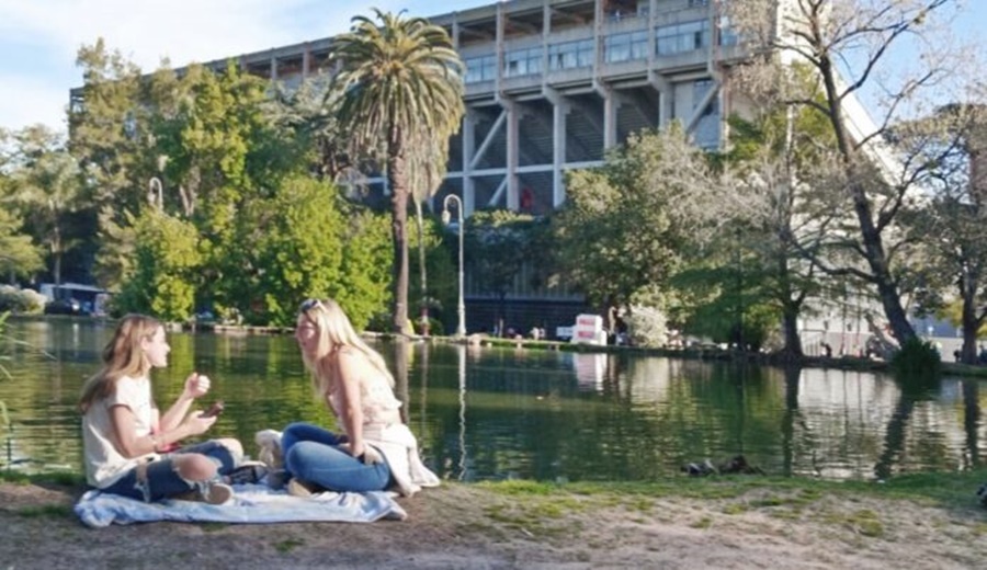 Calor de febrero a