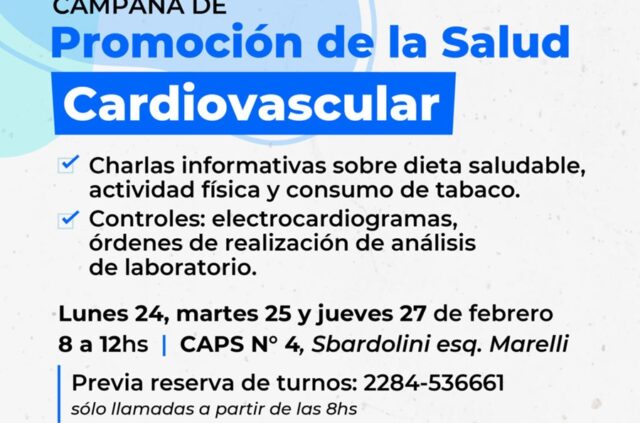 Campaña de salud cardiovascular