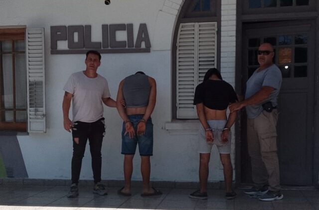 Detención de masculinos por
