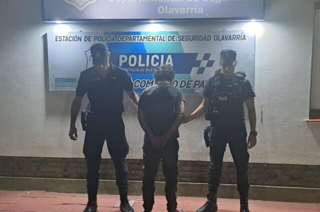 Detención de sospechoso por