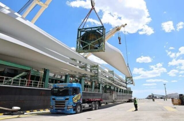Parque eólico en Olavarría