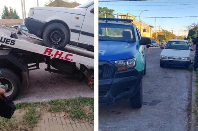 Secuestran automóvil con pedido