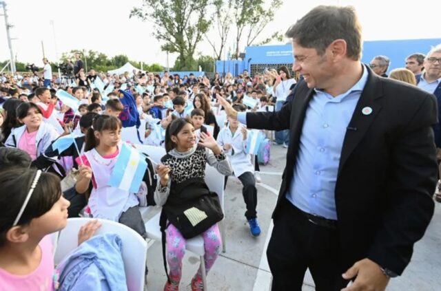 Kicillof presidió el acto