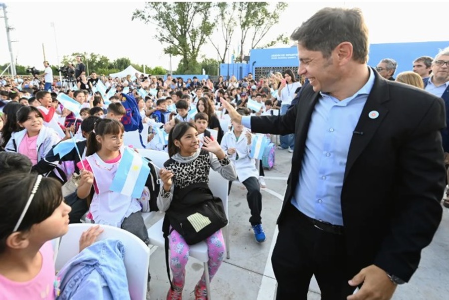 Kicillof presidió el acto