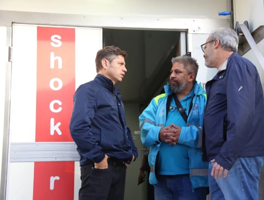 Kicillof recorrió el hospital