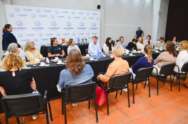 Wesner compartió un desayuno