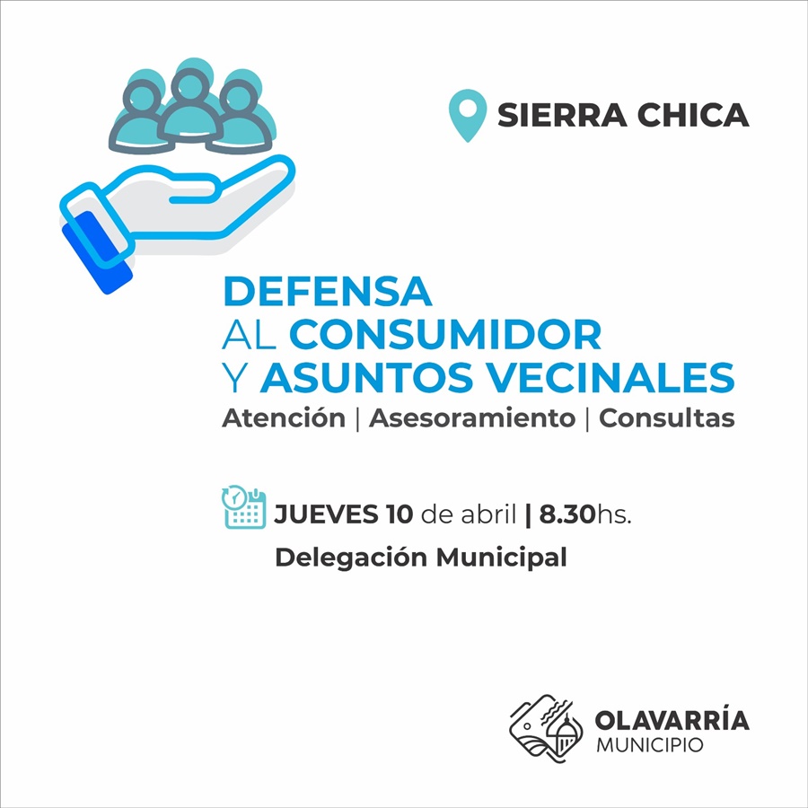 Atenderá en las localidades