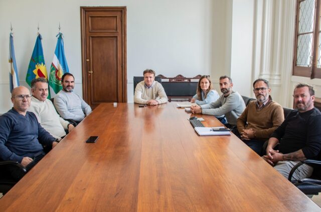 El intendente se reunió