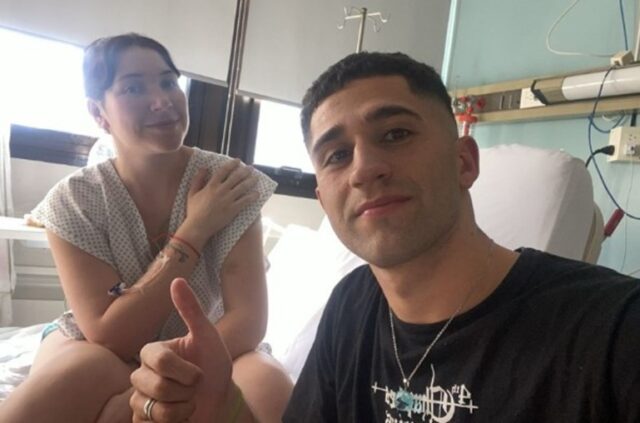 La esposa del futbolista