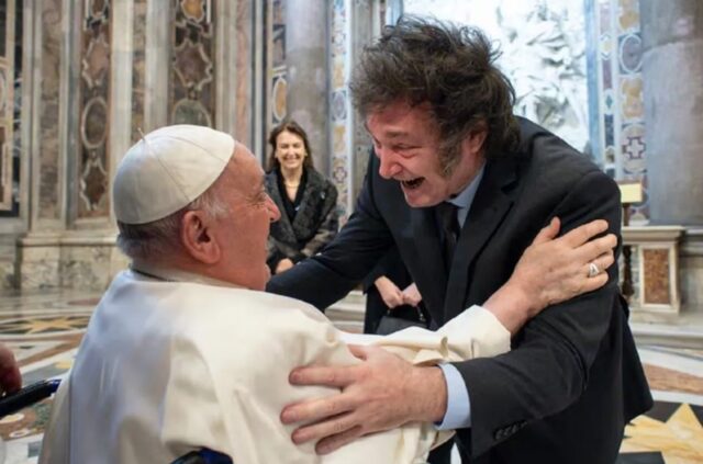 Milei viajará al vaticano