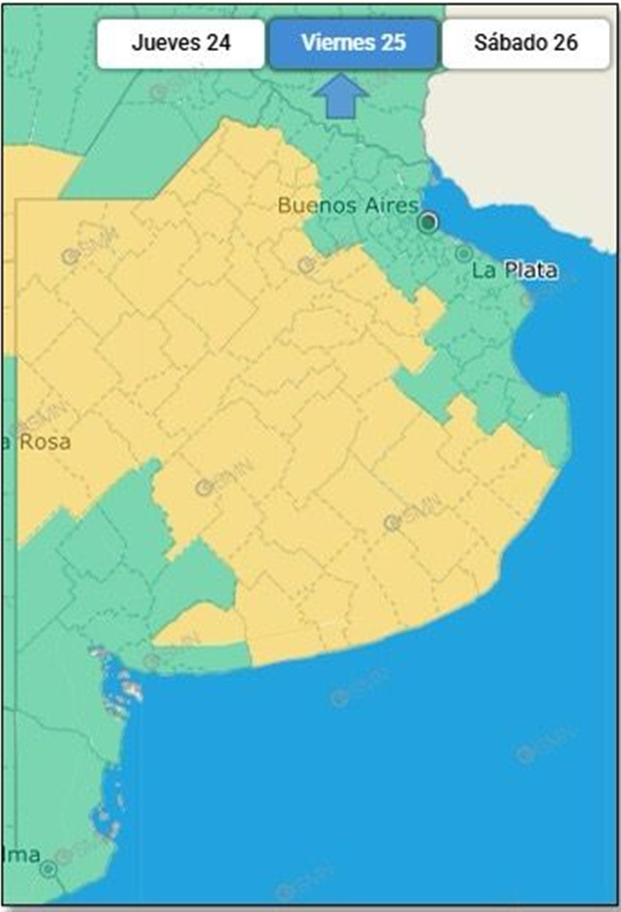 Rige un alerta por