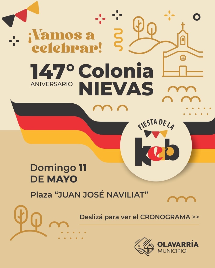 Colonia nievas festeja sus