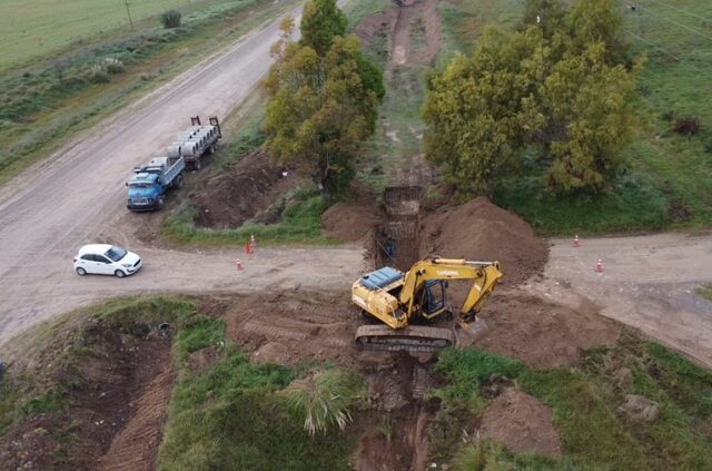 Importante obra hidráulica en