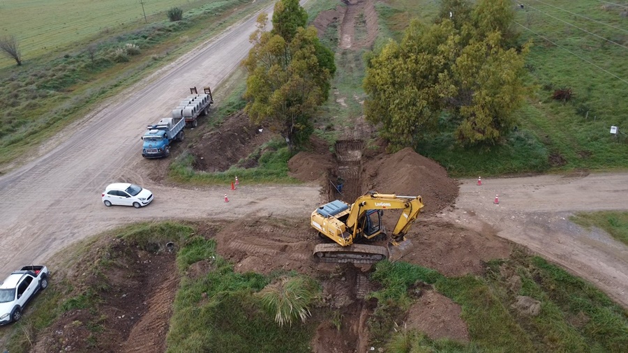 Importante obra hidráulica en