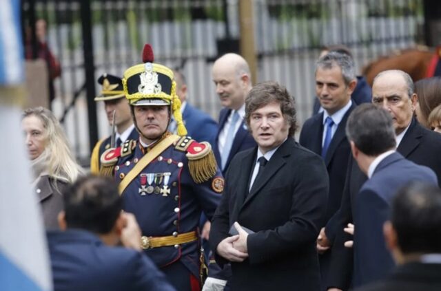Javier milei participó del