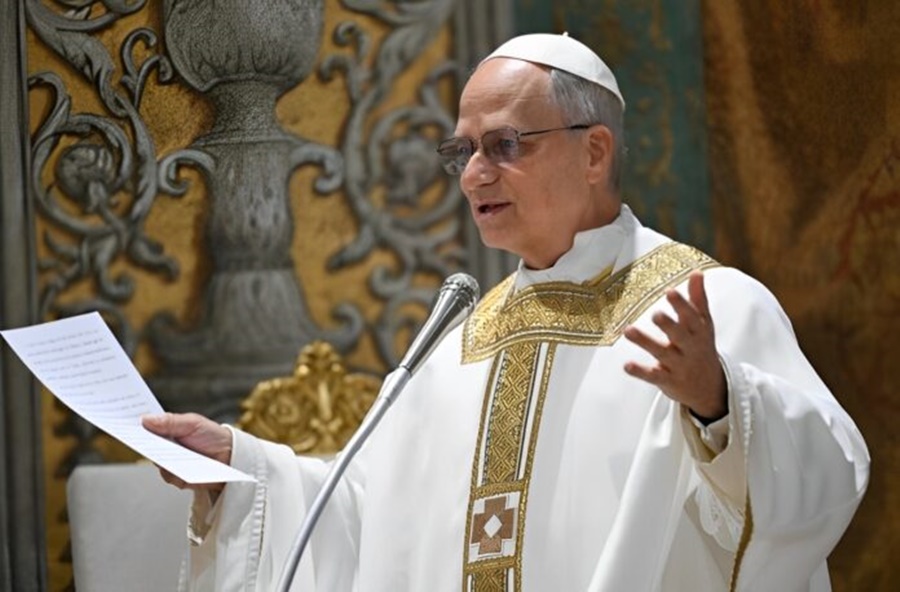 Primera homilía de león
