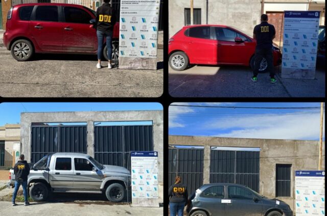 Secuestran vehículos con pedido