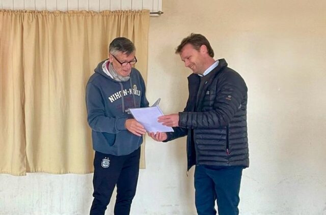 Wesner visitó el club