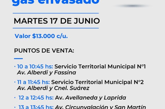 Programa municipal de gas