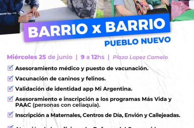 Pueblo nuevo será sede