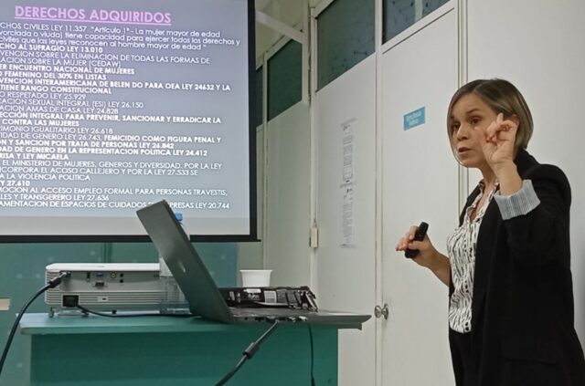 Se desarrolló la charla