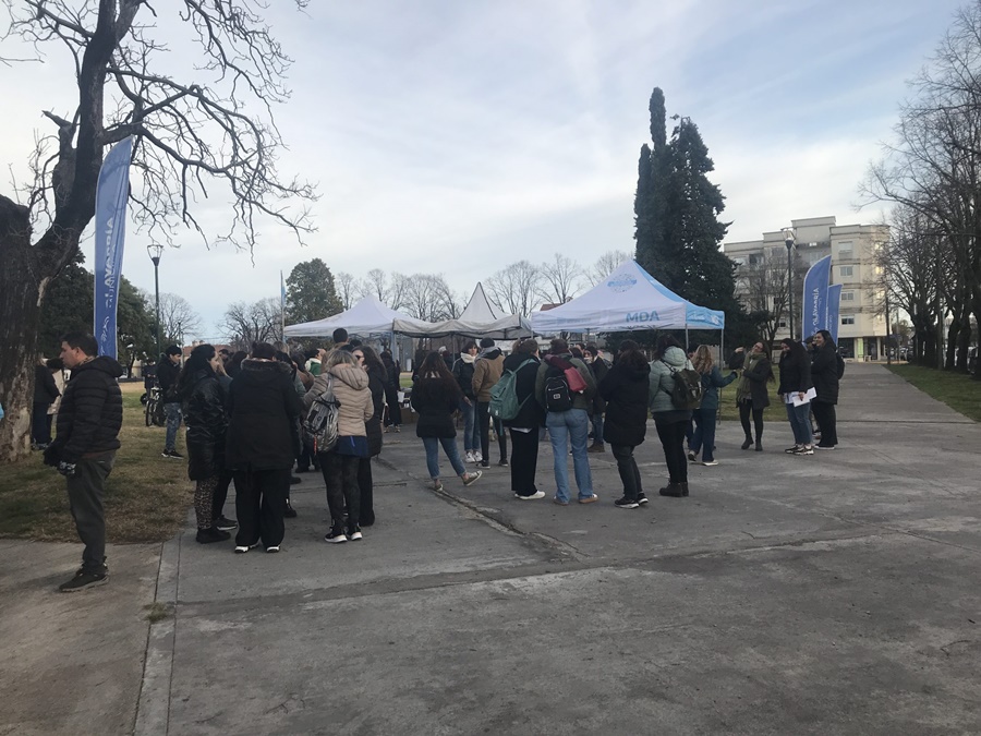 Se desplegó en pueblo