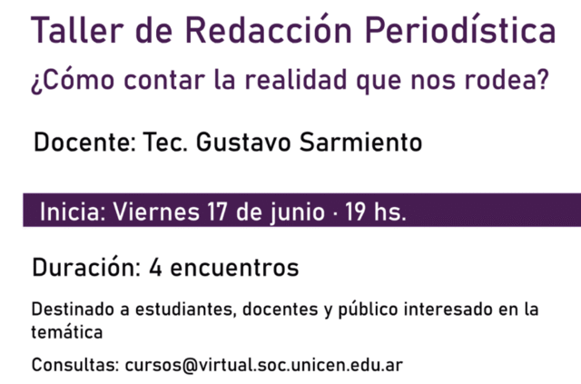Se dictará un curso