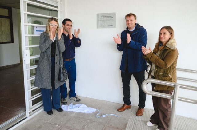 Wesner encabezó el acto
