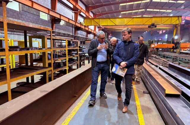 Wesner visitó la empresa
