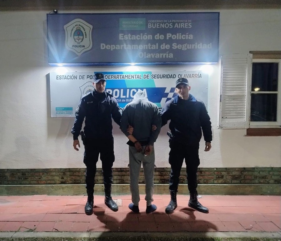 Fue aprehendido tras intentar
