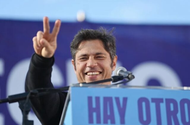 Axel kicillof tras la