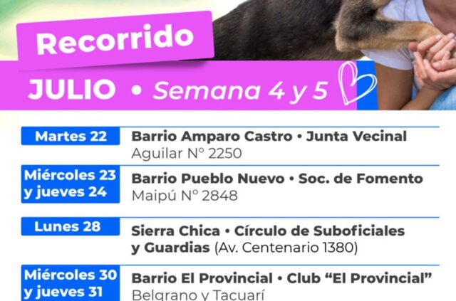 Nuevo cronograma del quirófano