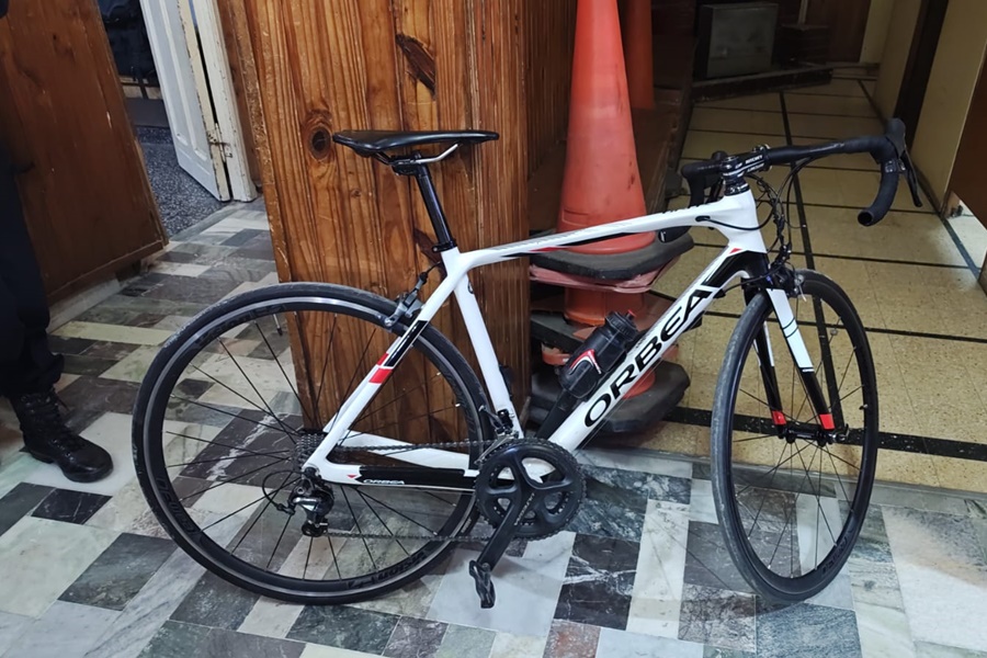Recuperan bici de carrera