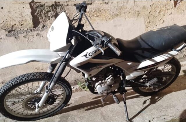 Recuperaron una moto que