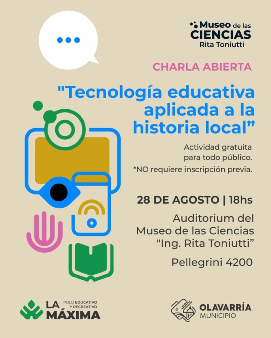 Charla sobre tecnología educativa