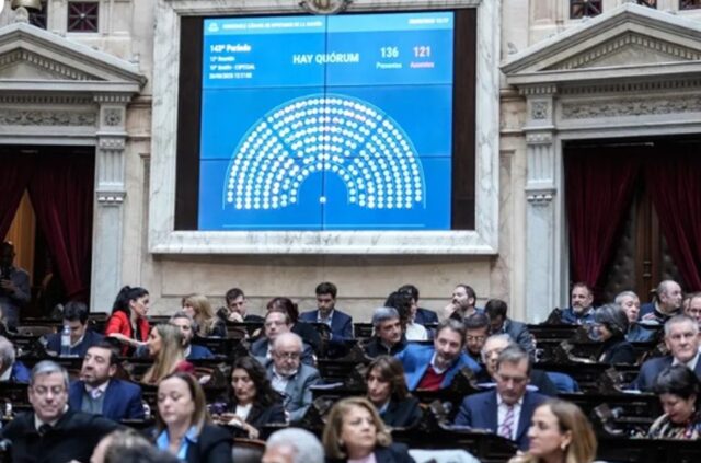 Diputados no alcanzó el