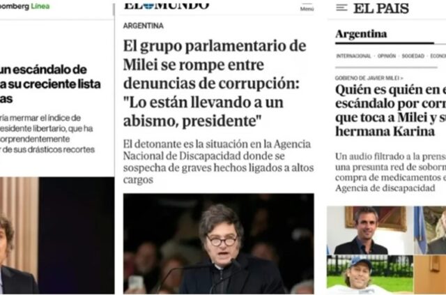 El escándalo por la
