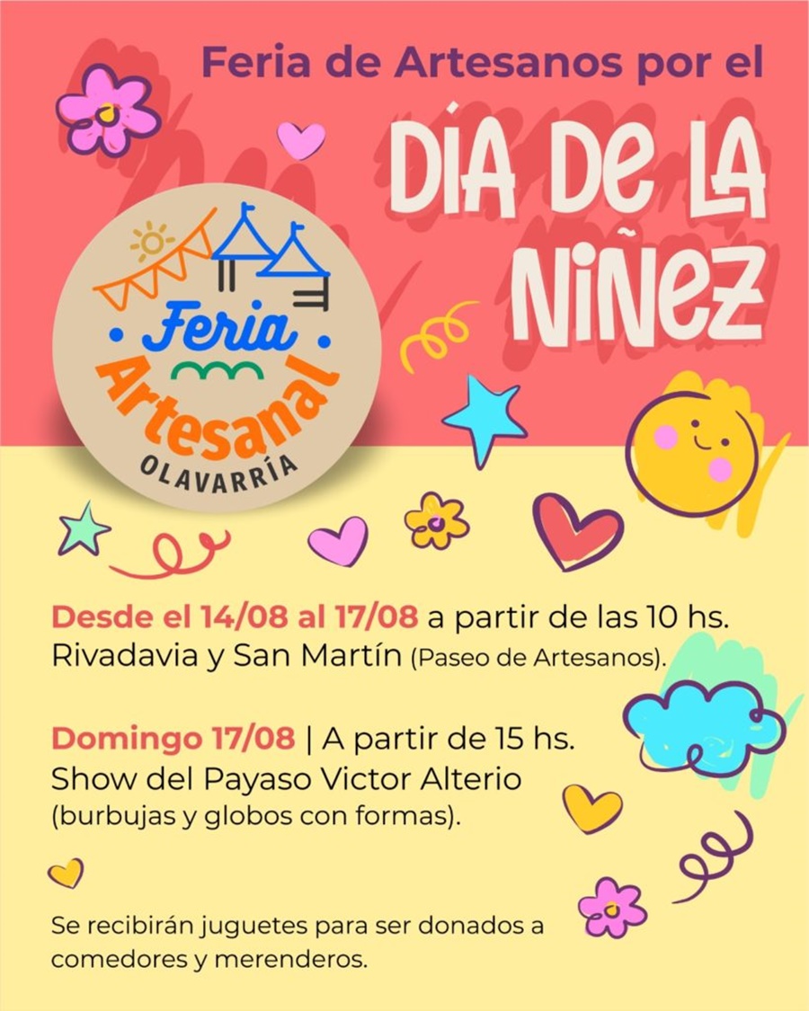 Feria de artesanos por