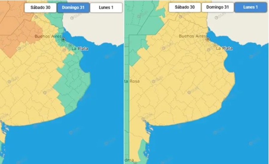 La tormenta de Santa