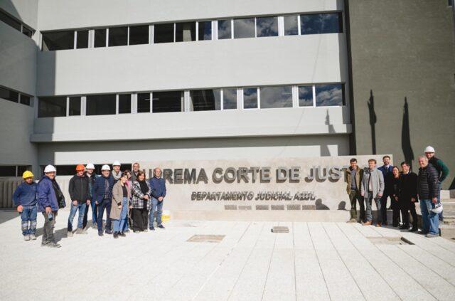 Recorrida por la obra
