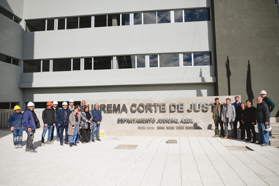 Recorrida por la obra