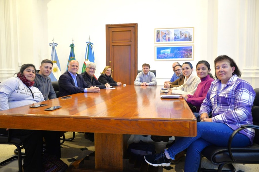 Wesner recibió la visita