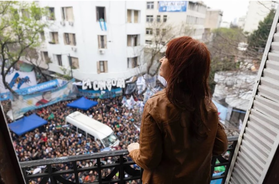 Cristina Kirchner recibió el