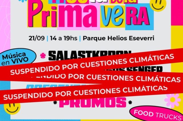 Debido a las condiciones